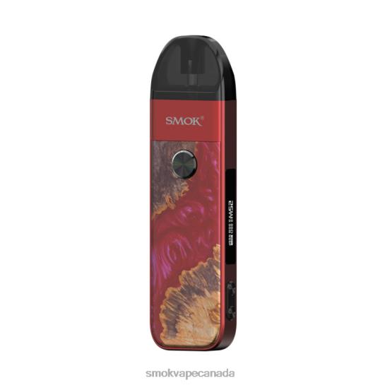 SMOK Pozz Pro Kit Red Stabilizing Wood J04PH124 - SMOK Coils Canada