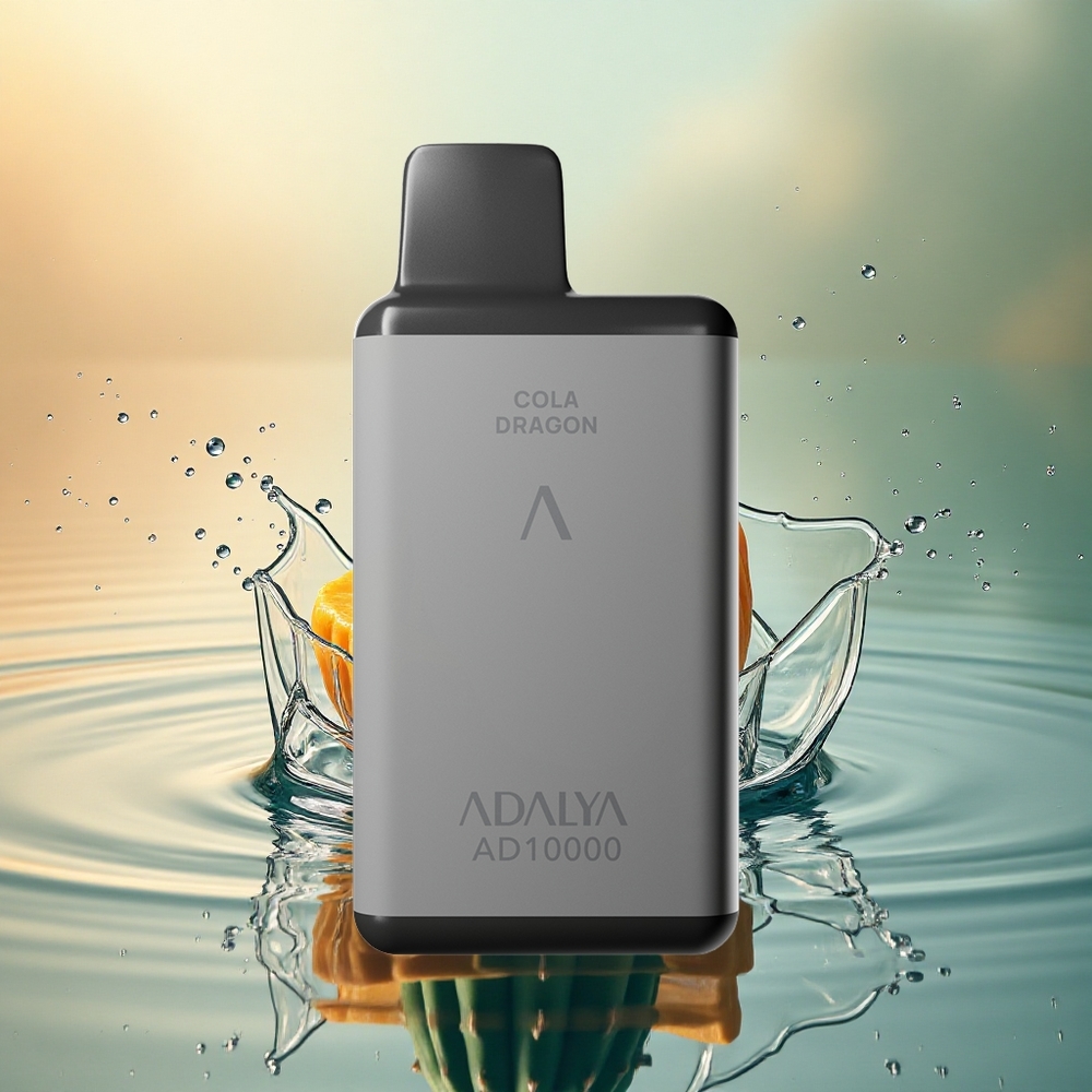 Adalya AD 10000 Puffs Cactus Splash Gray Aluminum