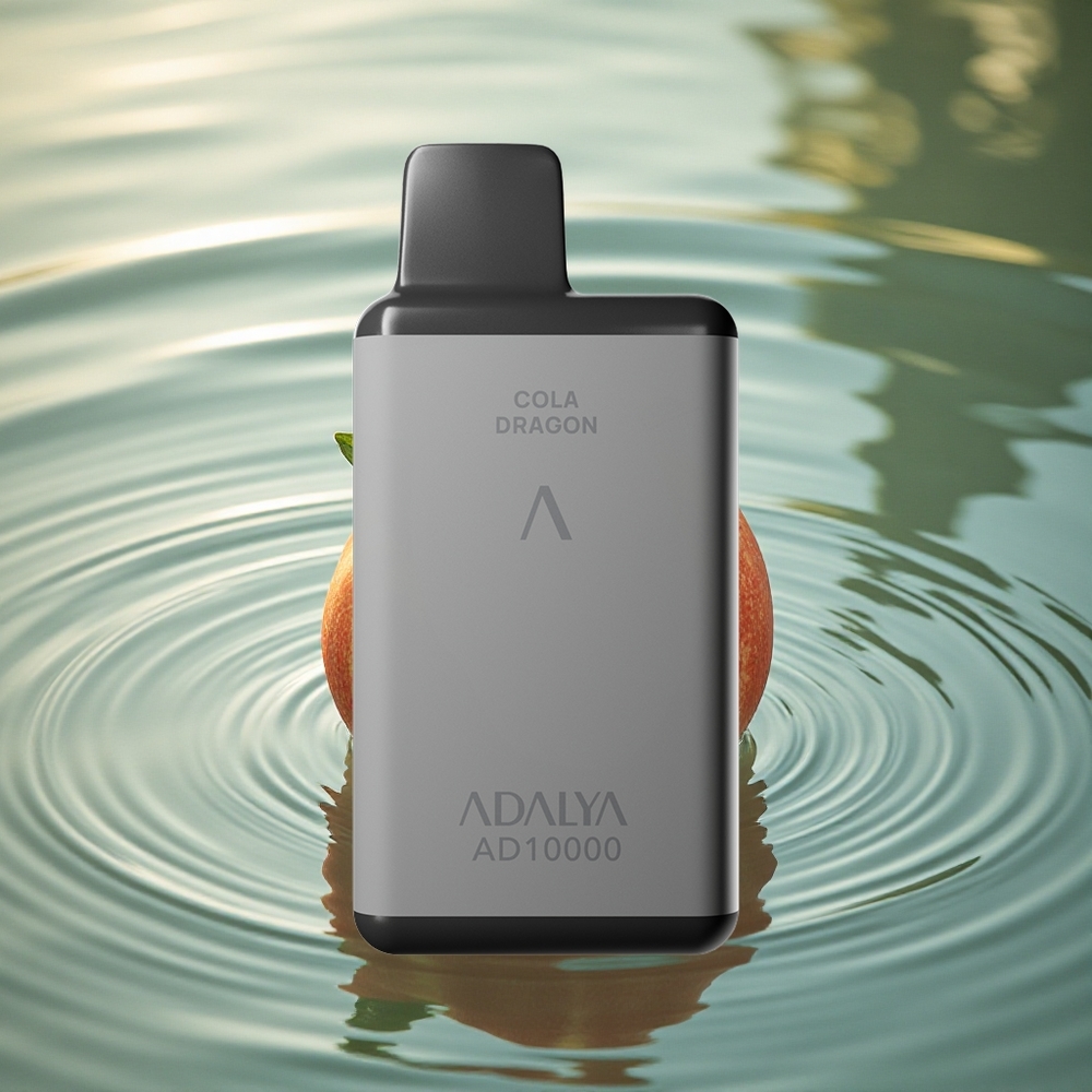 Adalya AD 10000 Puffs Mint Point Gray USB-C Rechargeable