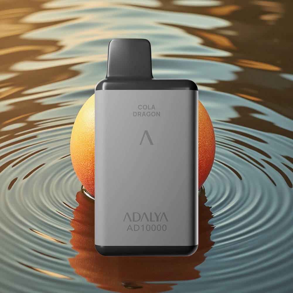Adalya AD 10000 Puffs Space Gray Sandblasted Aluminum Vape