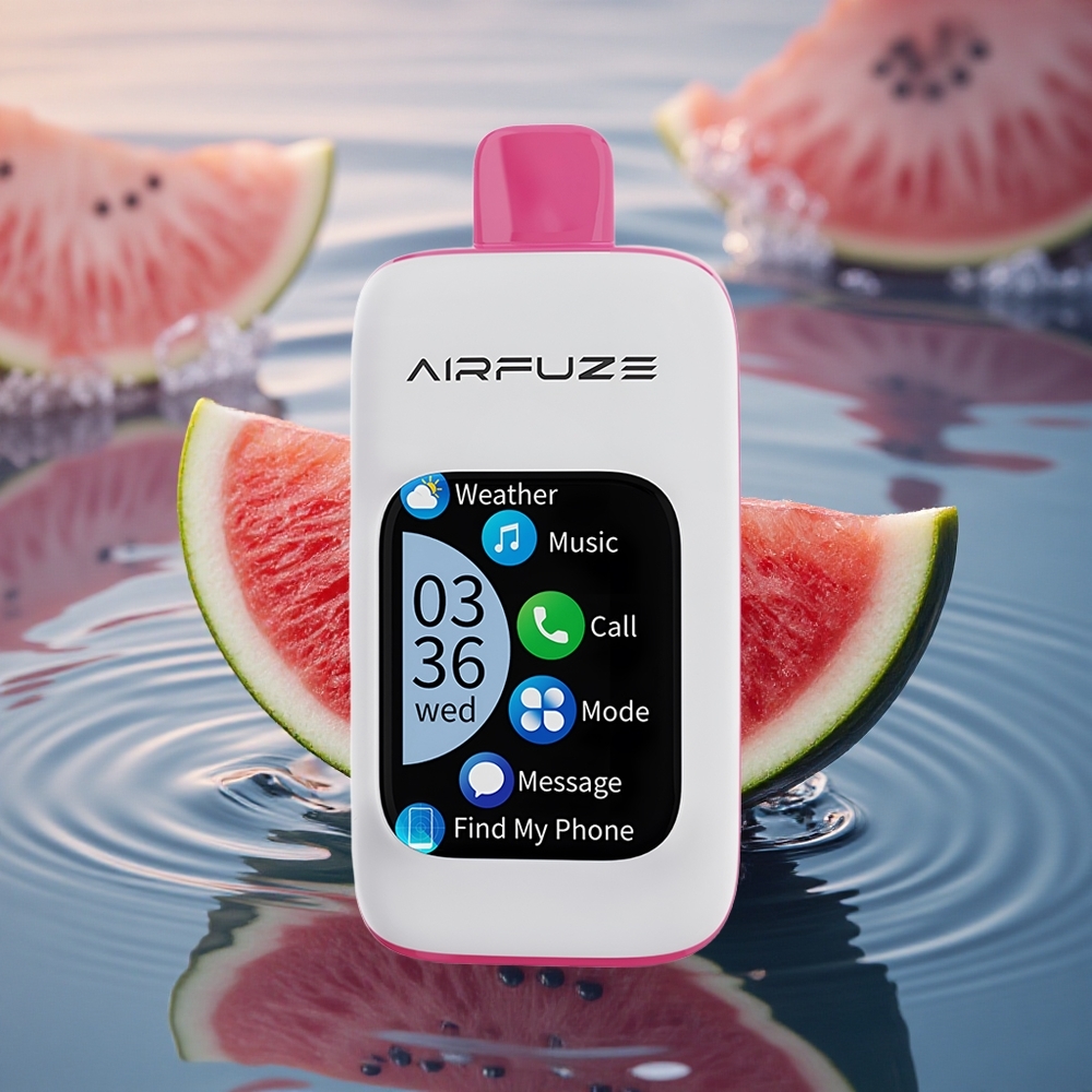 AirFuze Smart 30000 Puffs Blueberry Watermelon 900mAh Type-C Touch