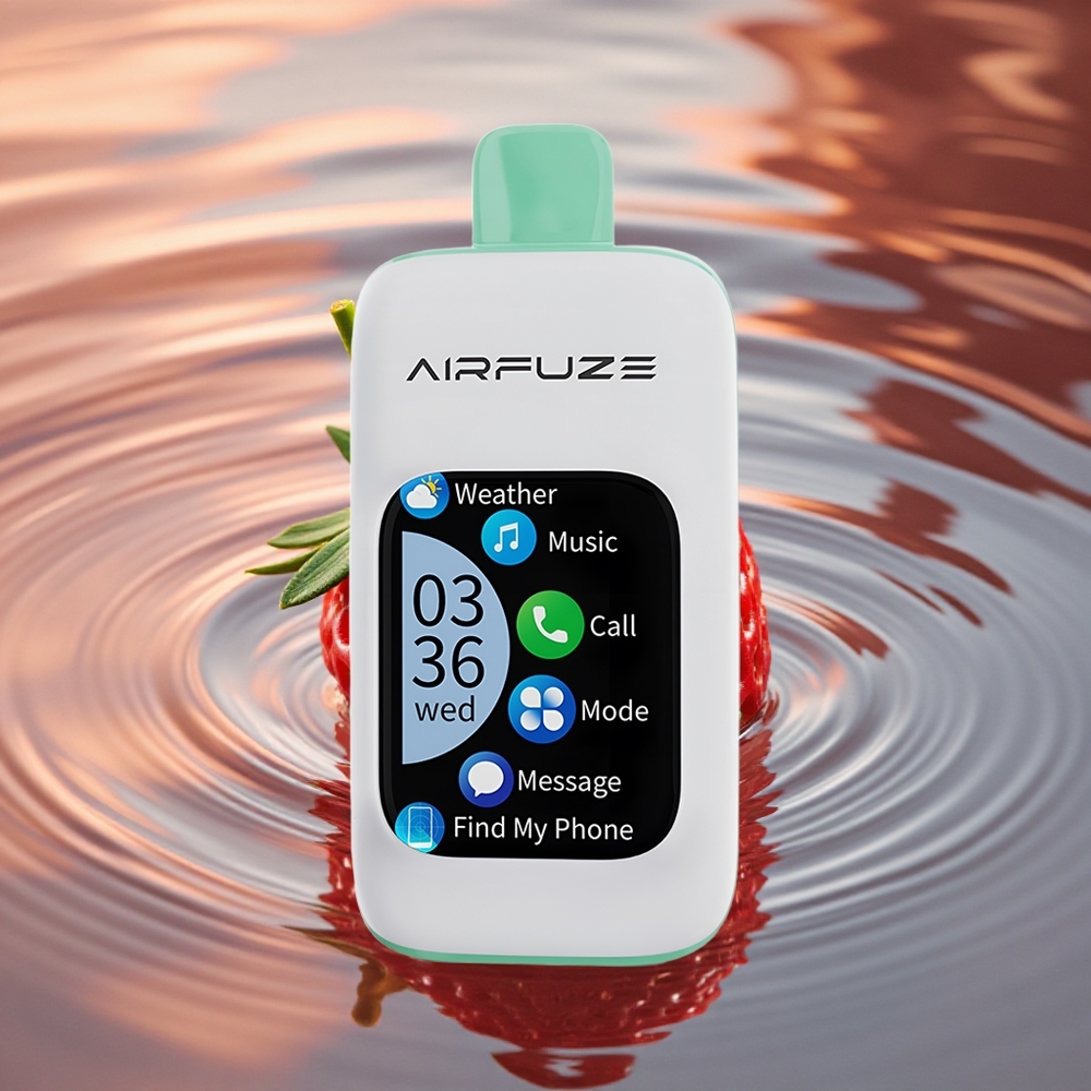 AirFuze Smart 30000 Puffs Strawberry Summertime Touch Screen 5%