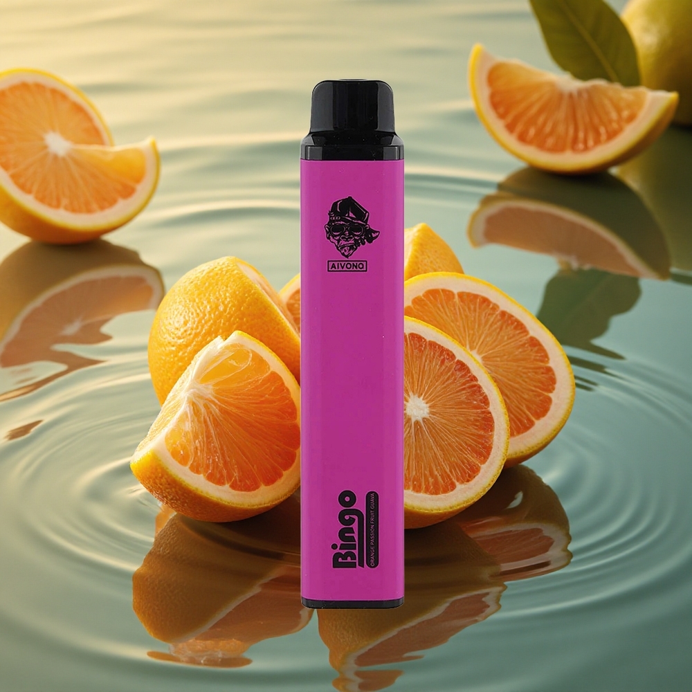 Aivono Aim Bingo 4000 Puffs Orange Passion Fruit Guava 10mL 1000mAh