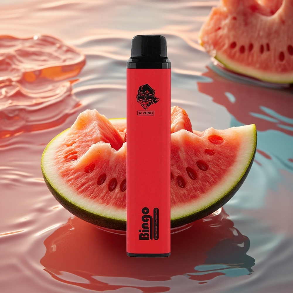 Aivono Aim Bingo 4000 Puffs Strawberry Watermelon Mini 10mL 1000mAh