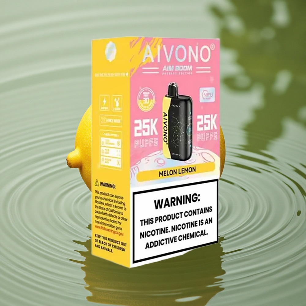 Aivono Aim Boom 25000 Puffs Melon Lemon Type-C 650mAh