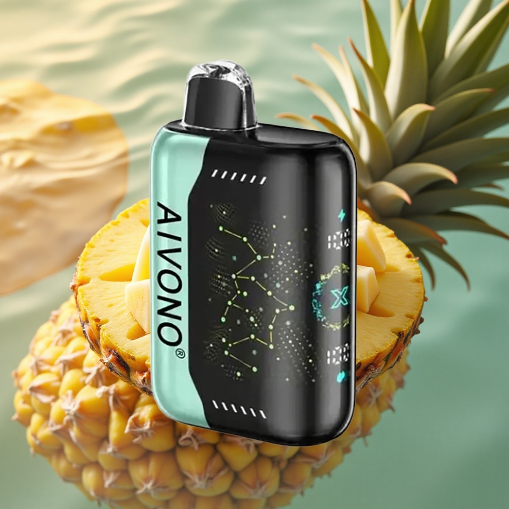 Aivono Aim Boom 25000 Puffs Sour Mango Pineapple 28ml Mesh Coil