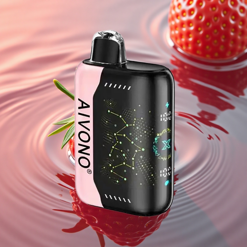 Aivono Aim Boom 25000 Puffs Strawberry B Mesh 28ml 650mAh