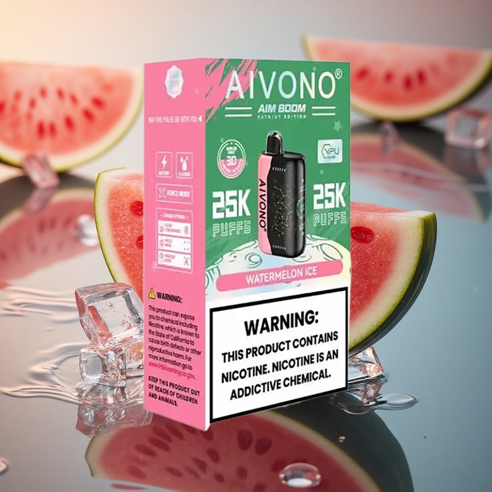 Aivono Aim Boom 25000 Puffs Watermelon Ice 28ml Mesh