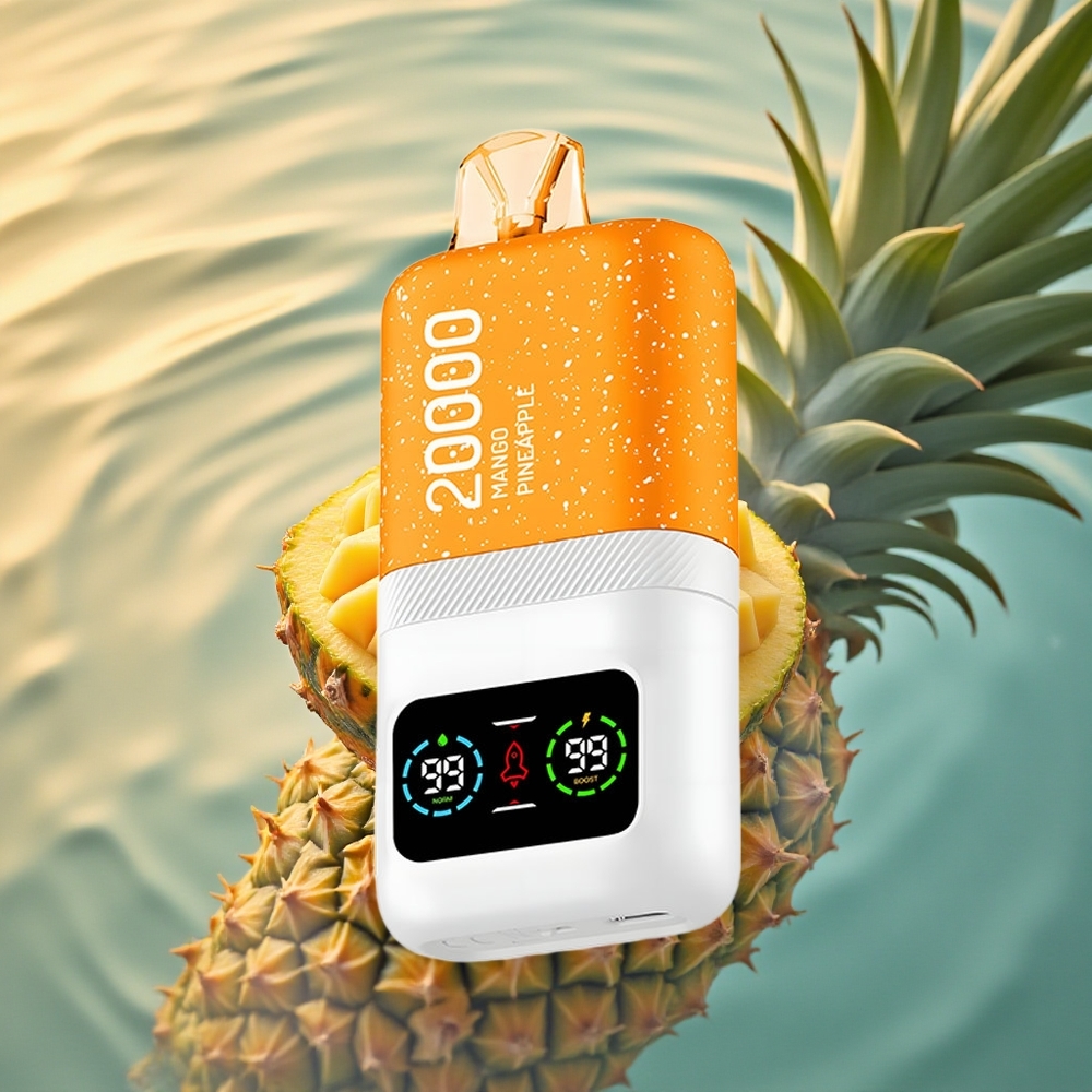 Aivono Aim Magic 20000 Puffs Mango Pineapple Dual Mesh LCD Rechargeable