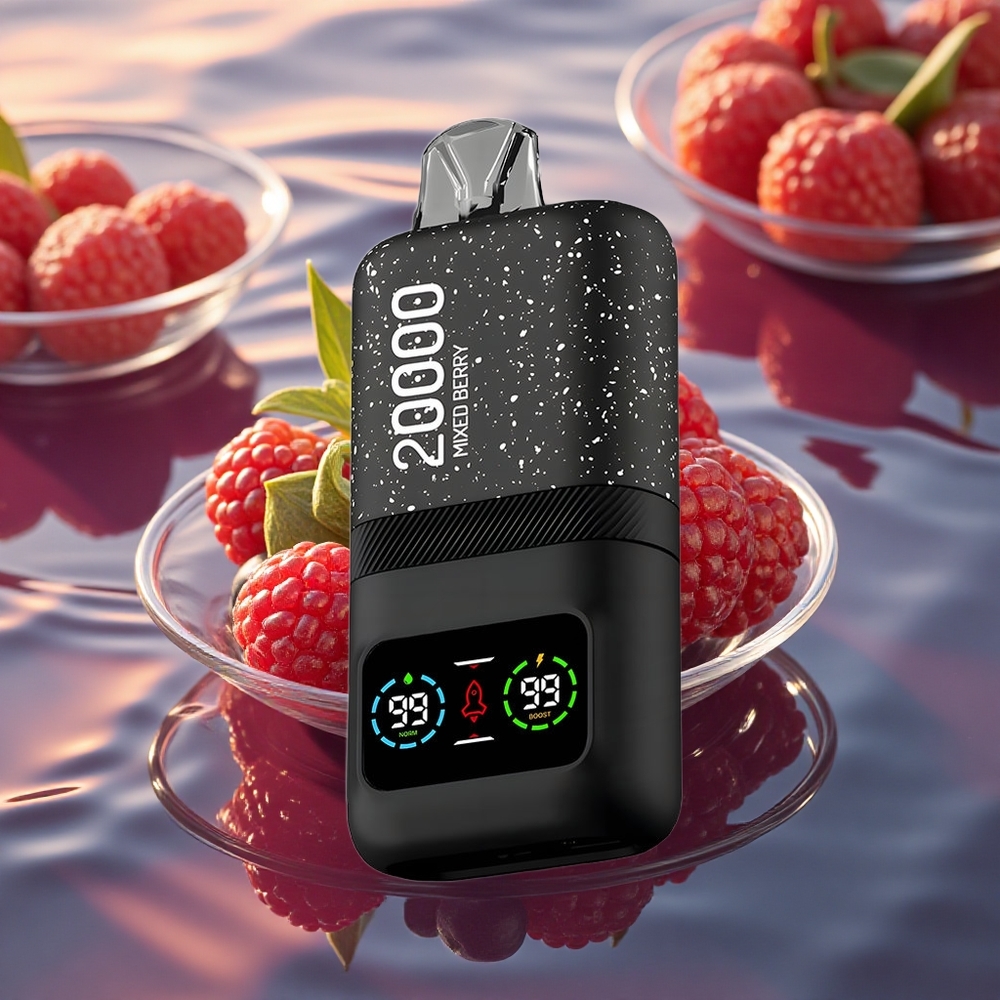 Aivono Aim Magic 20000 Puffs Mixed Berry Dual Mesh LCD Rechargeable