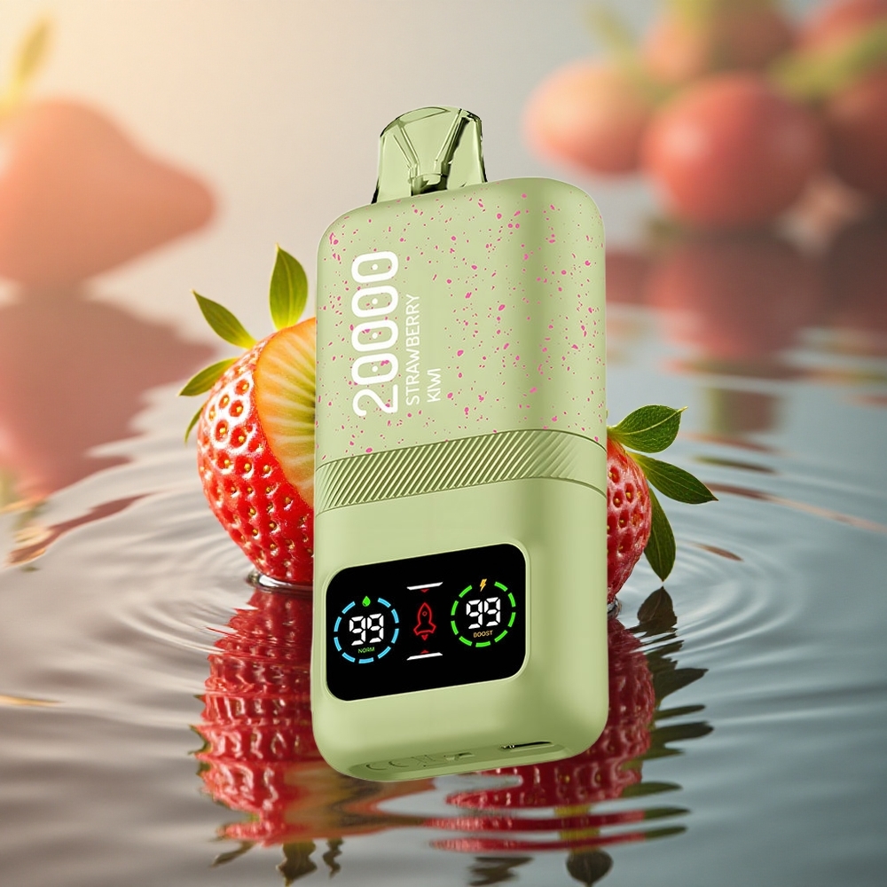 Aivono Aim Magic 20000 Puffs Strawberry Kiwi Dual Mesh LCD