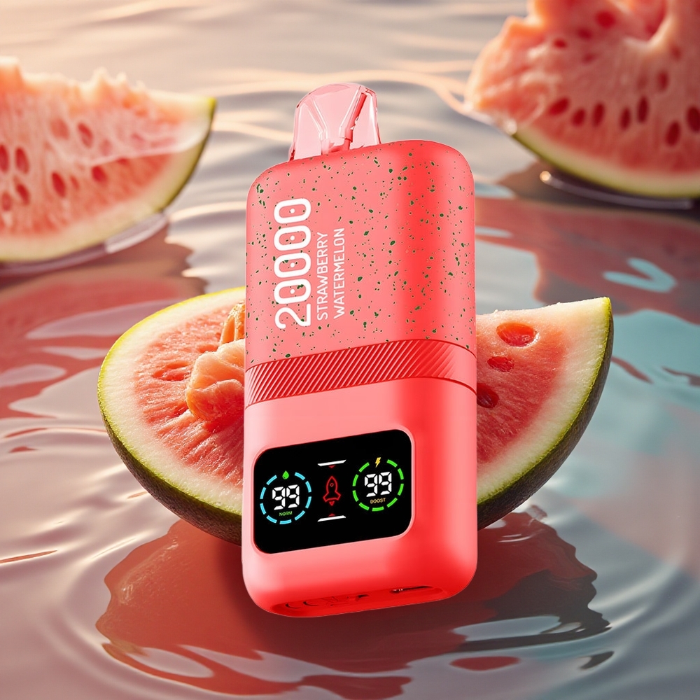 Aivono Aim Magic 20000 Puffs Strawberry Watermelon Dual Mesh LCD