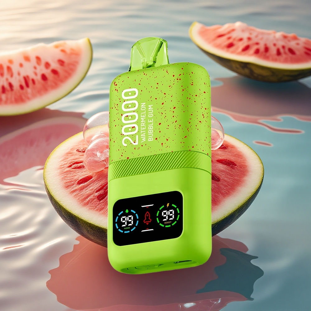 Aivono Aim Magic 20000 Puffs Watermelon Bubble Gum Dual Mesh LCD