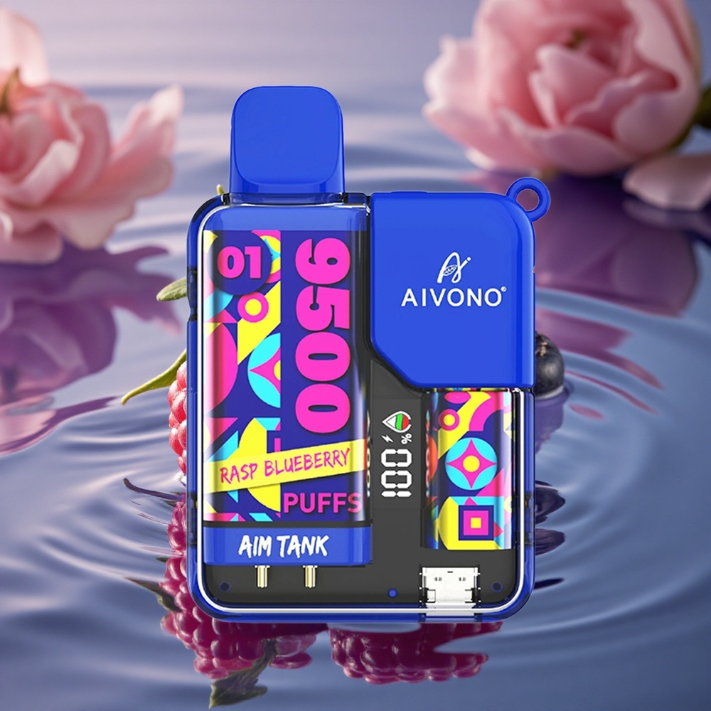 Aivono Aim Tank 9500 Puffs Blueberry Mesh LCD