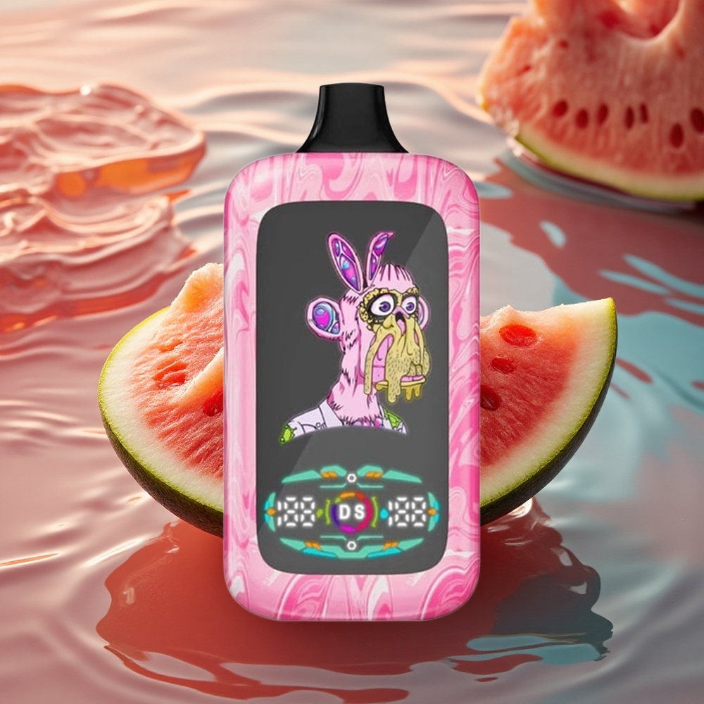 Fumot Digital Monkey 20000/40000 Puffs Strawberry Watermelon Dual Mesh Type-C