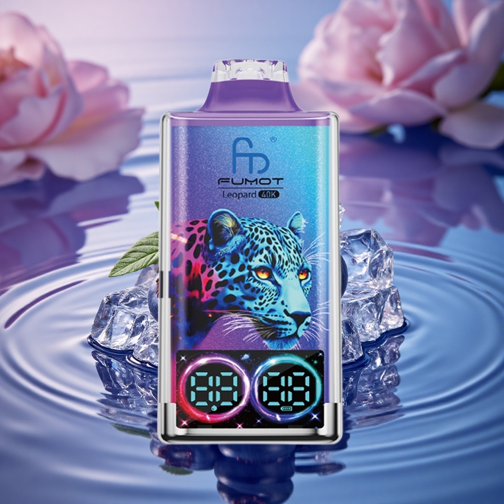 Fumot Leopard 40K Puffs Blueberry On Ice 5% Dual Mesh 700mAh