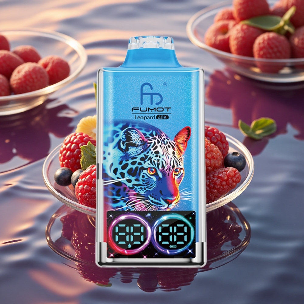 Fumot Leopard 40K Puffs Mixed Berries 5% Nicotine Dual Mesh Type-C
