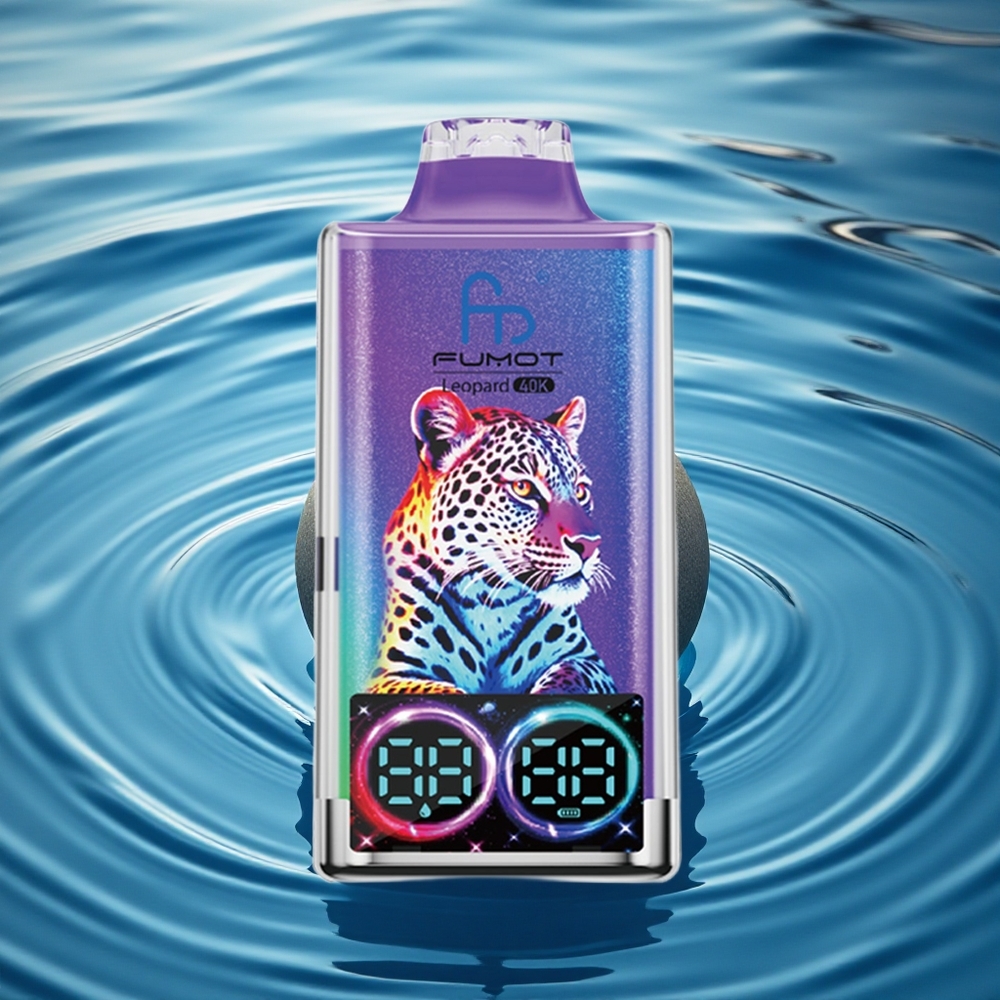 Fumot Leopard 40K Puffs Mr Blue Dual Mesh 5%