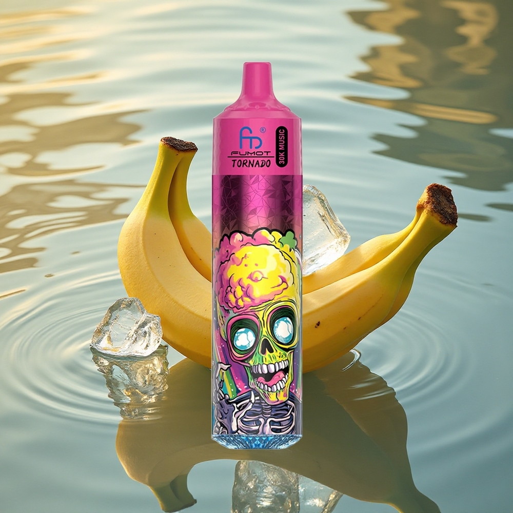 Fumot Randm Tornado 30000 Puffs Banana Ice Mesh 30mL