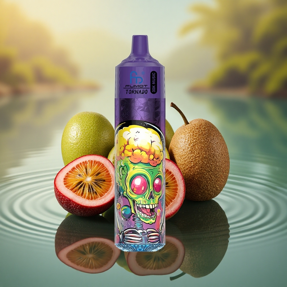 Fumot Randm Tornado 30000 Puffs Kiwi Passion Fruit Guava Mesh 30mL