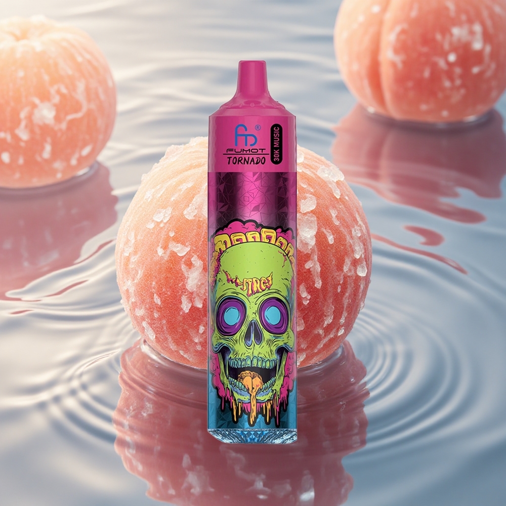 Fumot Randm Tornado 30000 Puffs Peach Ice Mesh 30mL 5%