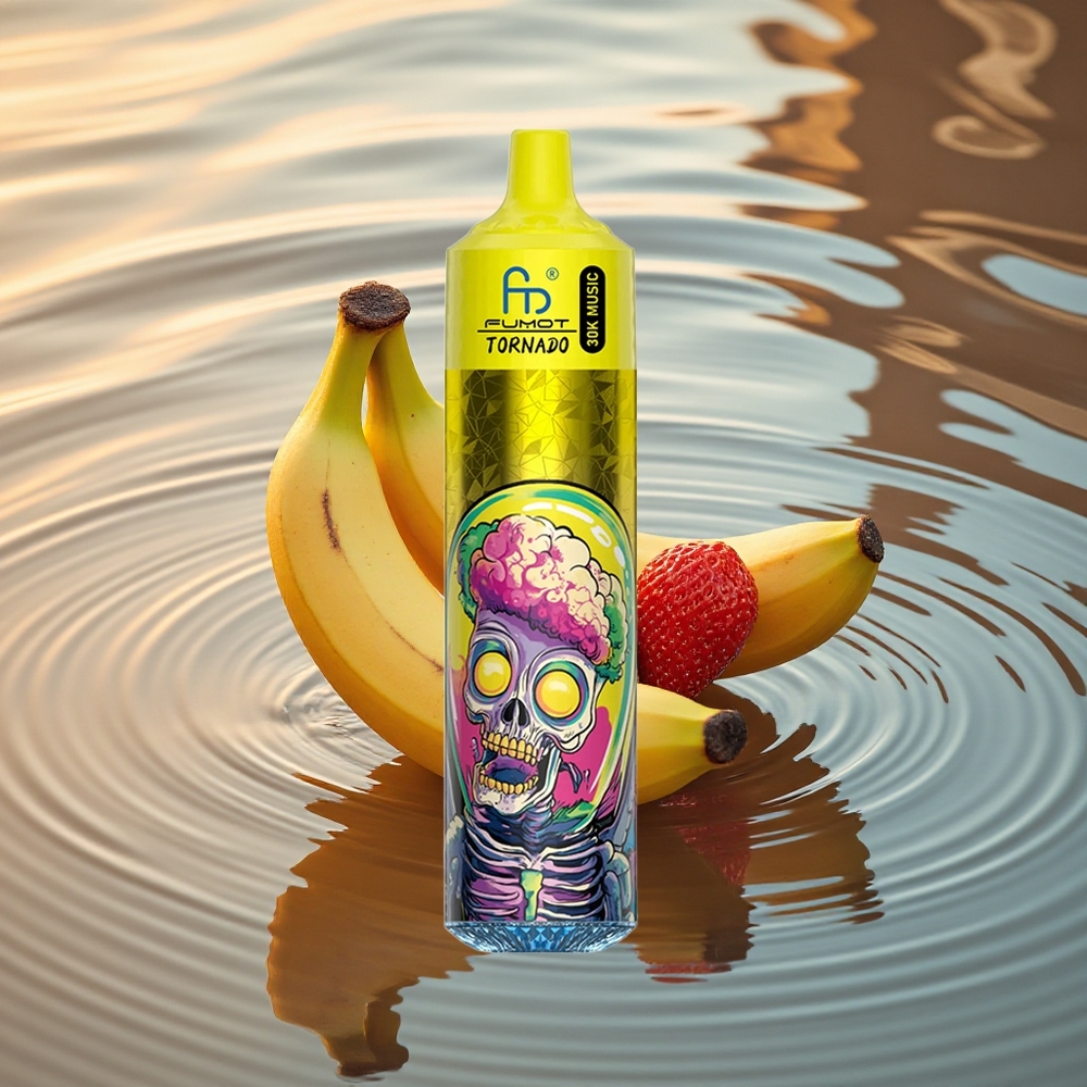 Fumot Randm Tornado 30000 Puffs Strawberry Banana Mesh 30mL