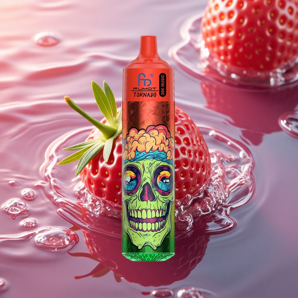 Fumot Randm Tornado 30000 Puffs Strawberry Berry Ice 30mL 5% Mesh