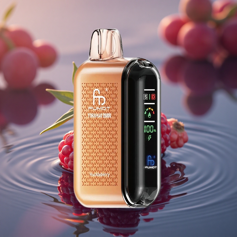 Fumot Tornado 20000 Puffs Huckleberry Dual Mesh Smart