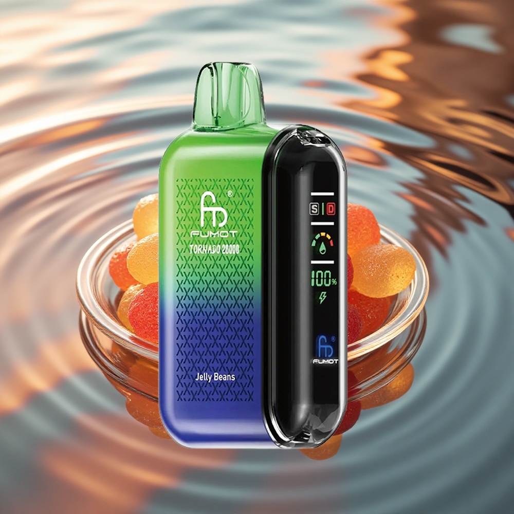 Fumot Tornado 20000 Puffs Jelly Beans Dual Mesh Smart Display