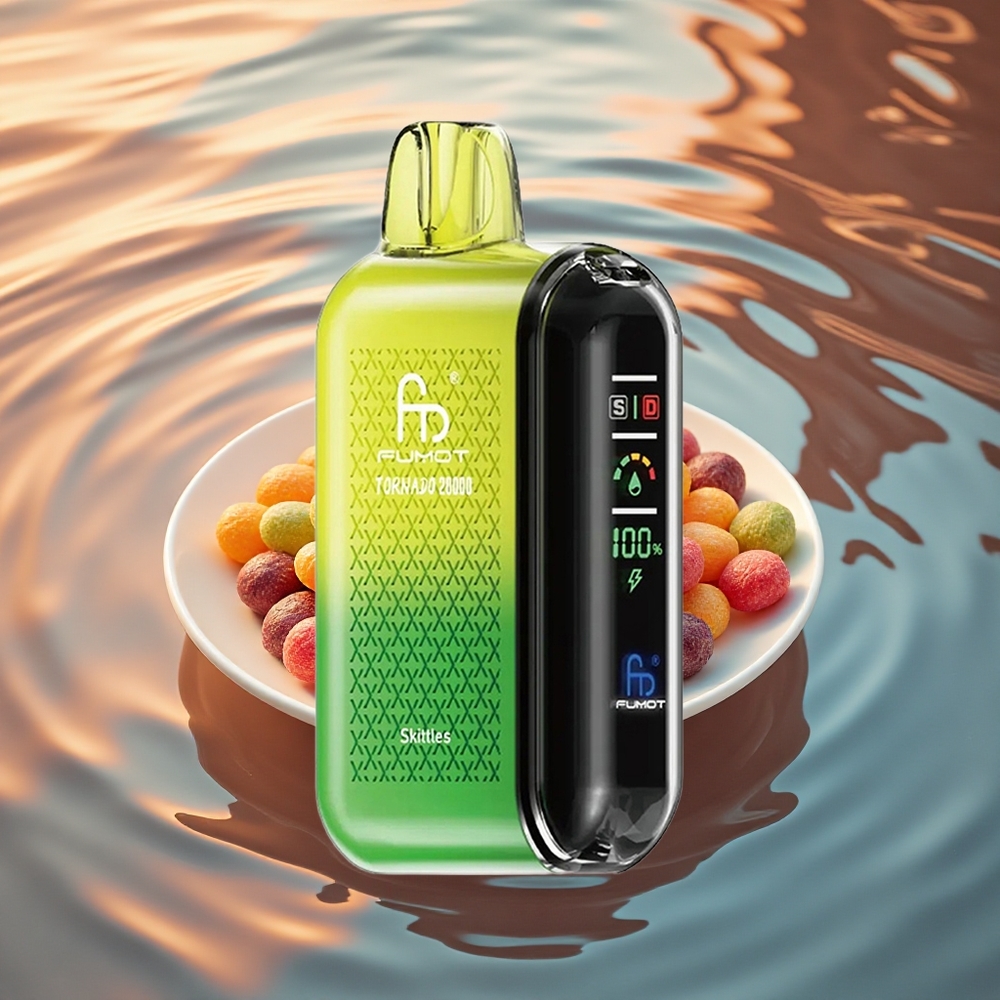 Fumot Tornado 20000 Puffs Skittles Dual Mesh Airflow