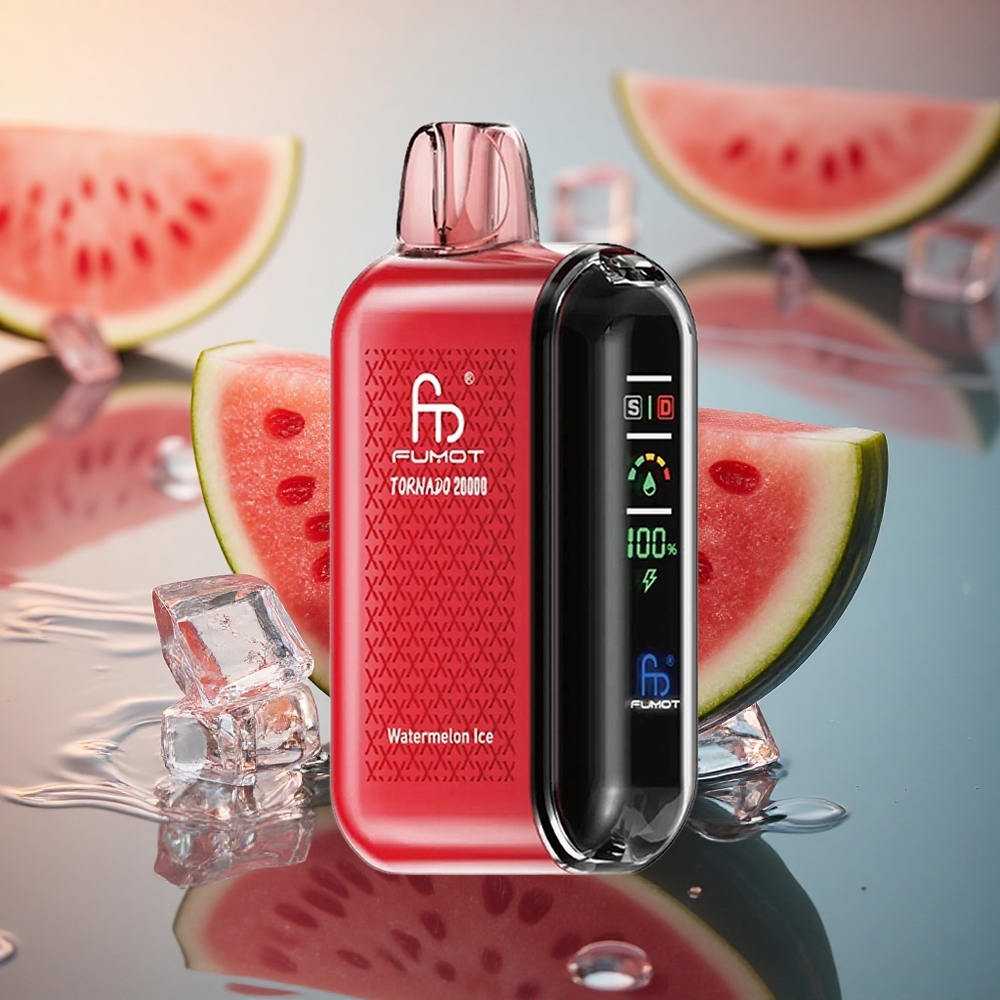 Fumot Tornado 20000 Puffs Watermelon Ice Dual Mesh