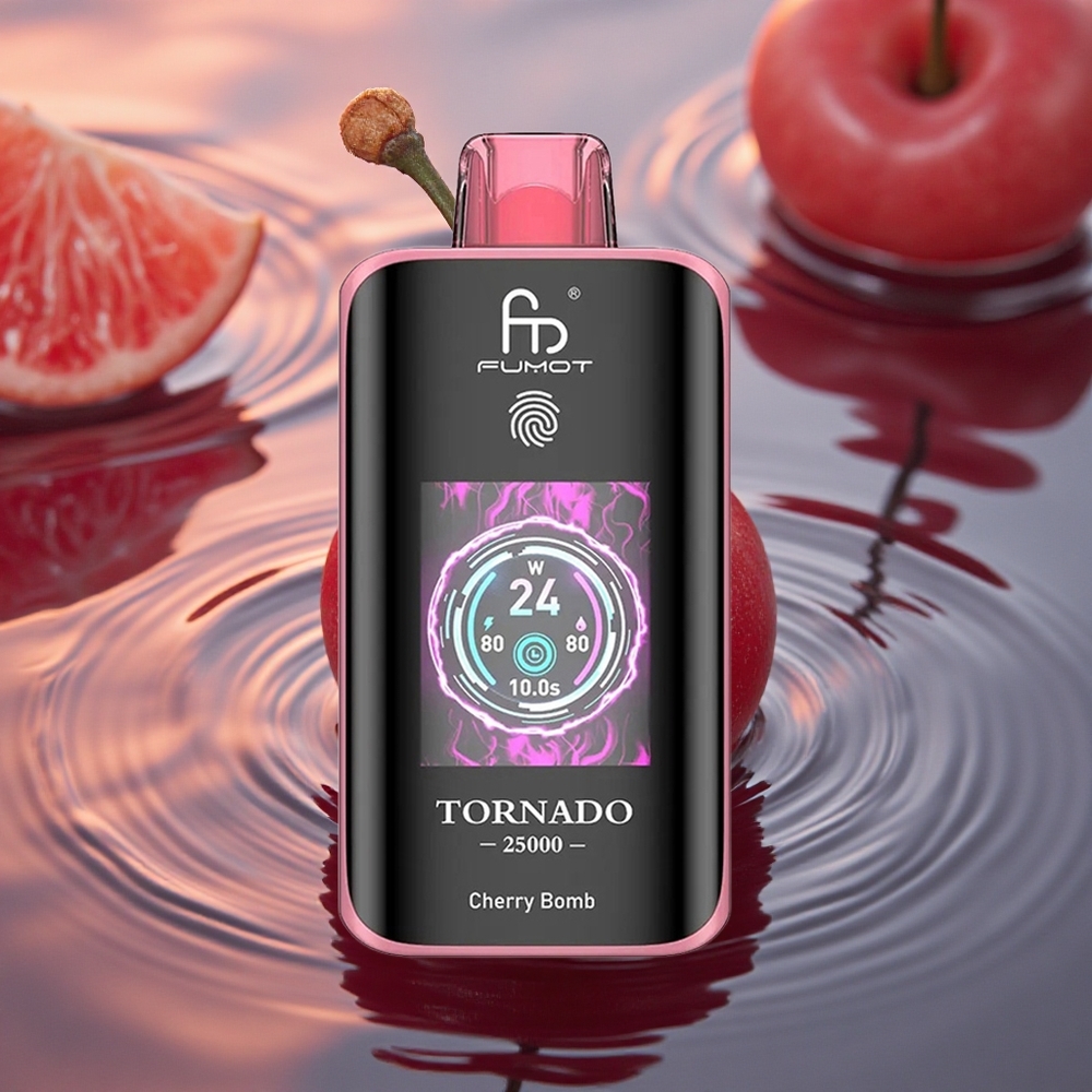 Fumot Tornado 25000 Puffs Cherry Blast HD 700mAh 20ml