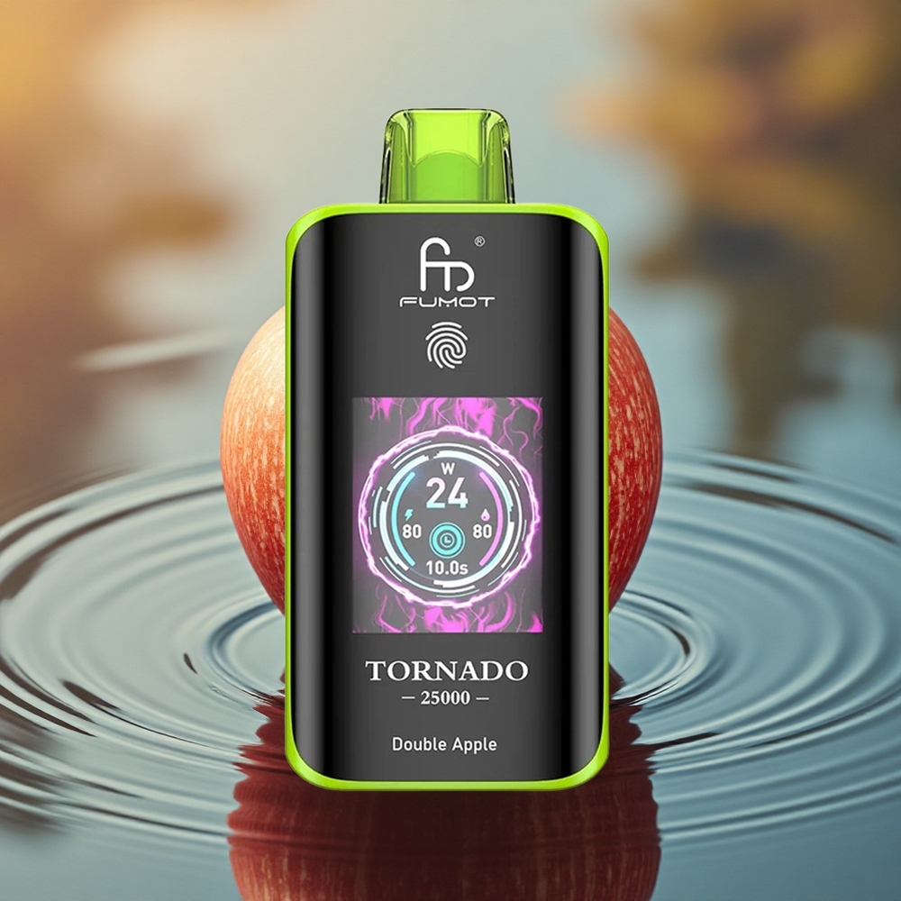 Fumot Tornado 25000 Puffs Double Apple HD 700mAh Type-C