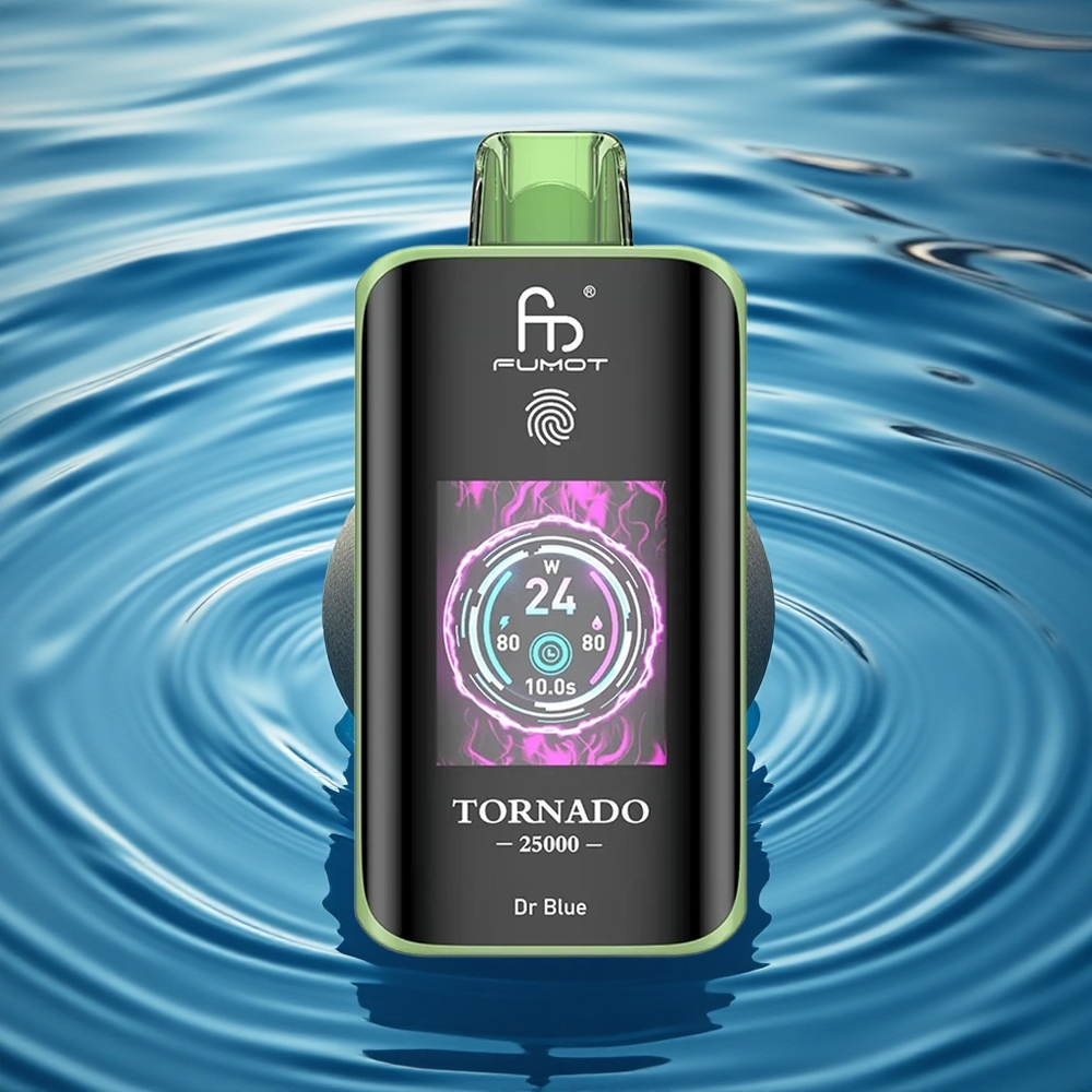 Fumot Tornado 25000 Puffs Dr Blue HD Rechargeable 20ml