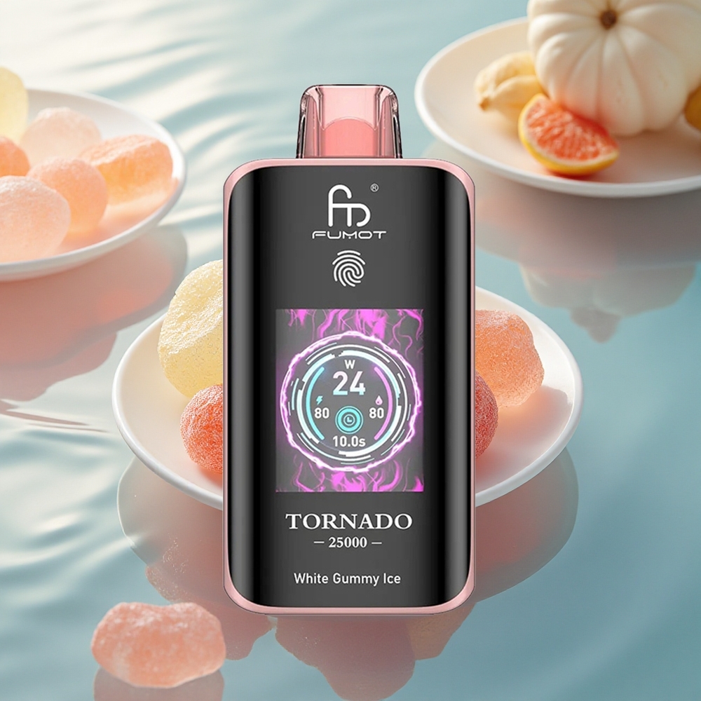 Fumot Tornado 25000 Puffs Snowy Chewy Frost HD 700mAh Type-C
