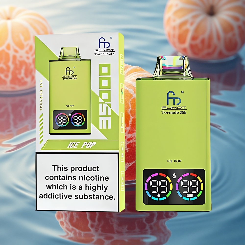 Fumot Tornado 35000 Puffs Ice Pop Dual Mesh RGB