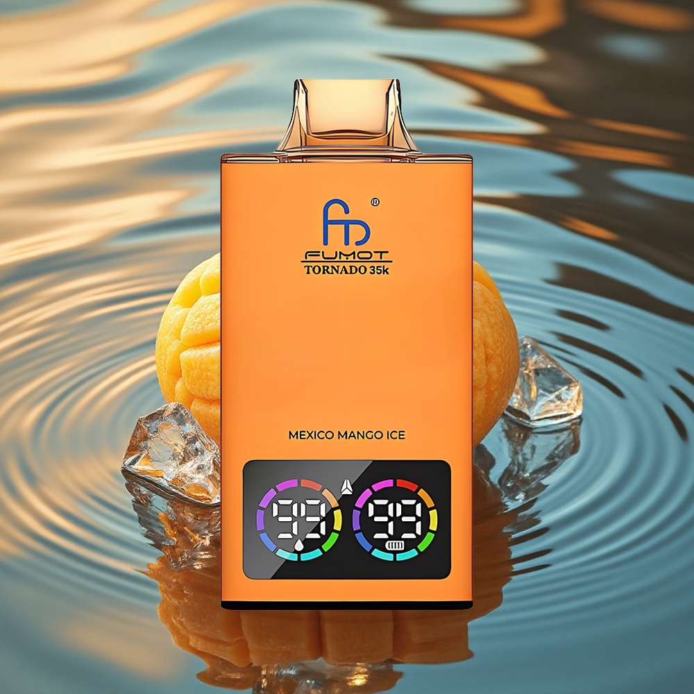 Fumot Tornado 35000 Puffs Mango Ice Dual Mesh RGB