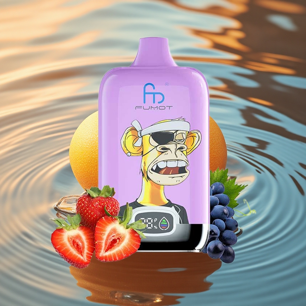 Fumot Tornado Digital Box 12000 Puffs Mango Ice Mesh 20ml