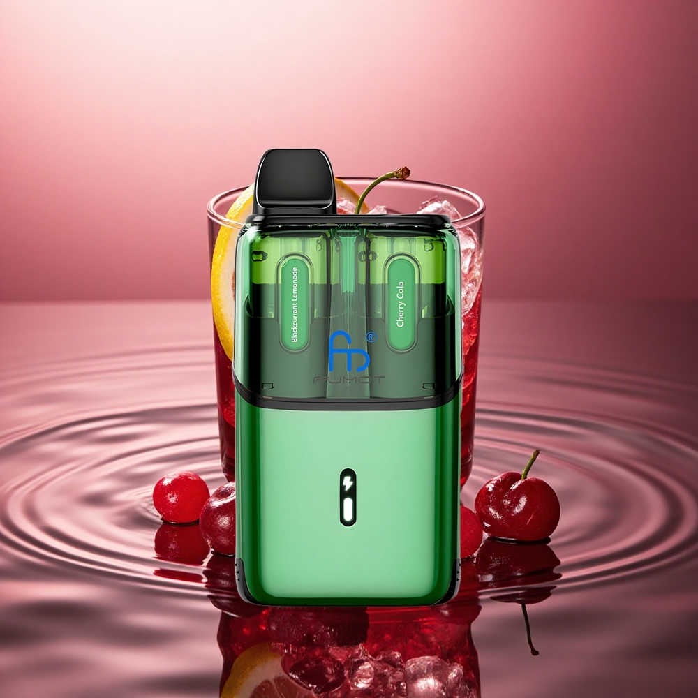 Fumot Ultra T32000 Puffs Blackcurrant Lemonade - Cherry Cola with 24ml E-Liquid & Mesh Coil