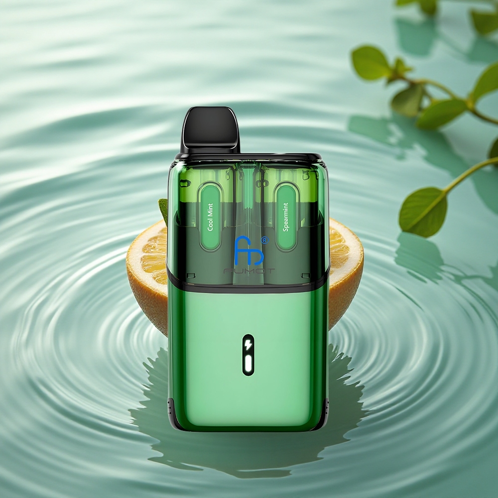 Fumot Ultra T32000 Puffs Cool Mint - Spearmint with 24ml E-Liquid & Mesh Coil