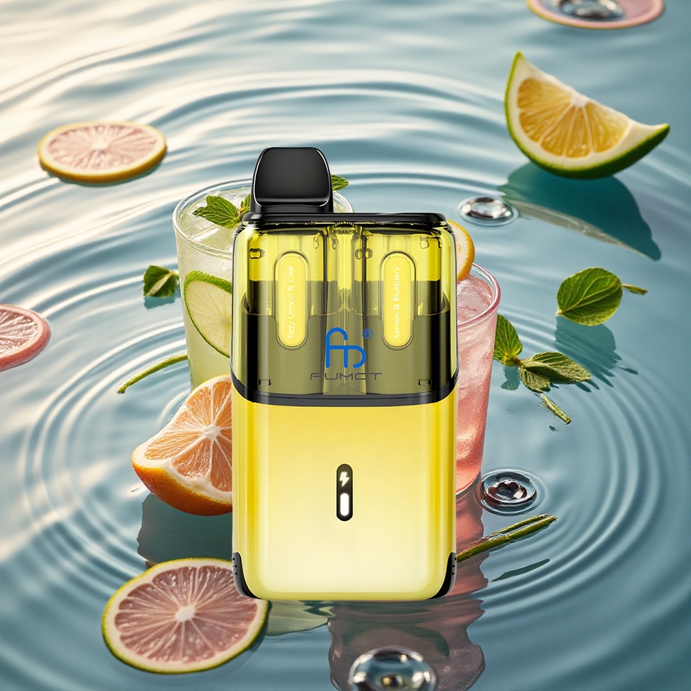 Fumot Ultra T32000 Puffs Fizzy Lemon & Lime - Lemon & Blueberry - 20mg Mesh Coil