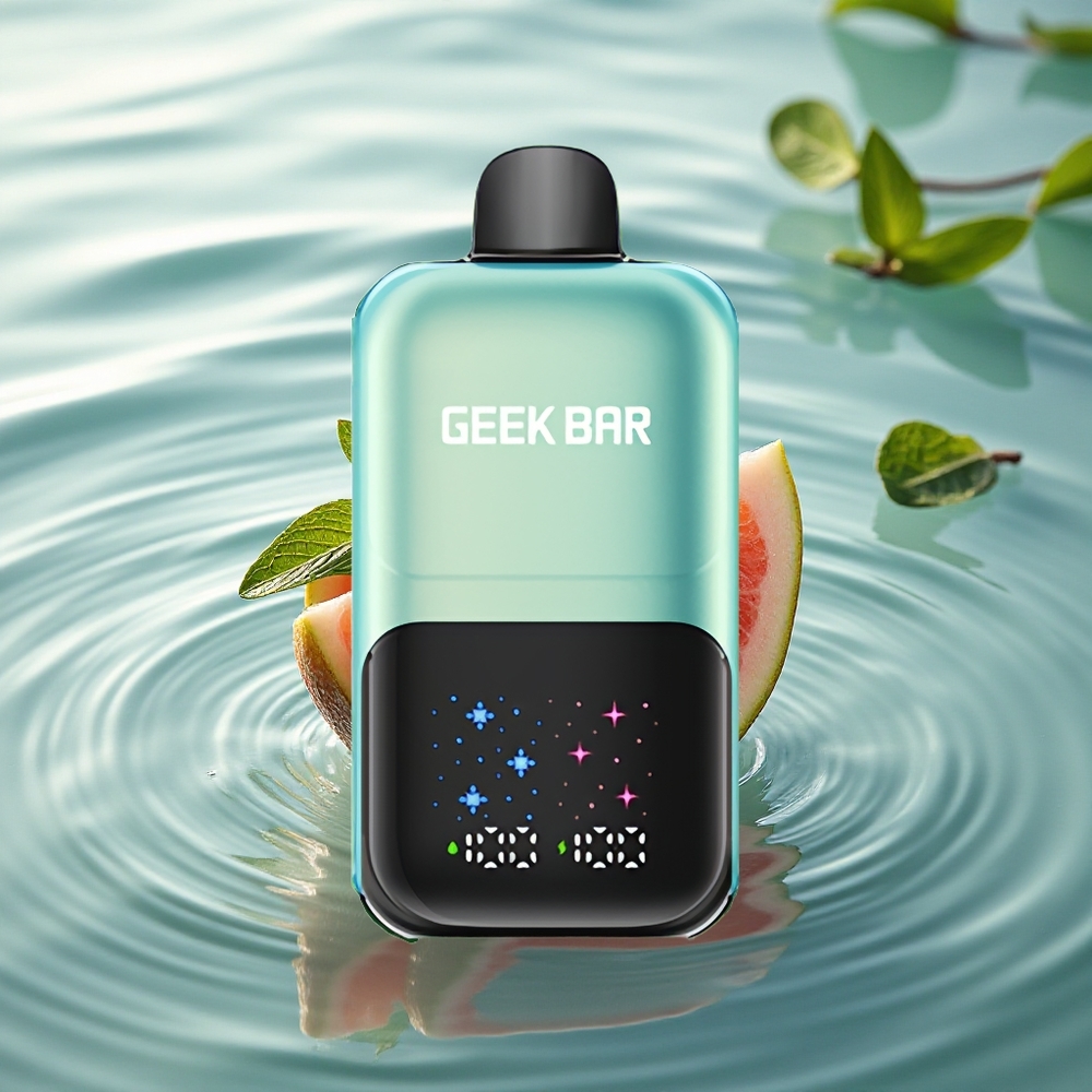 GEEK BAR 2GO 20ml 50000 Puffs Cool Mint Ice 20mL Dual Tanks Rechargeable