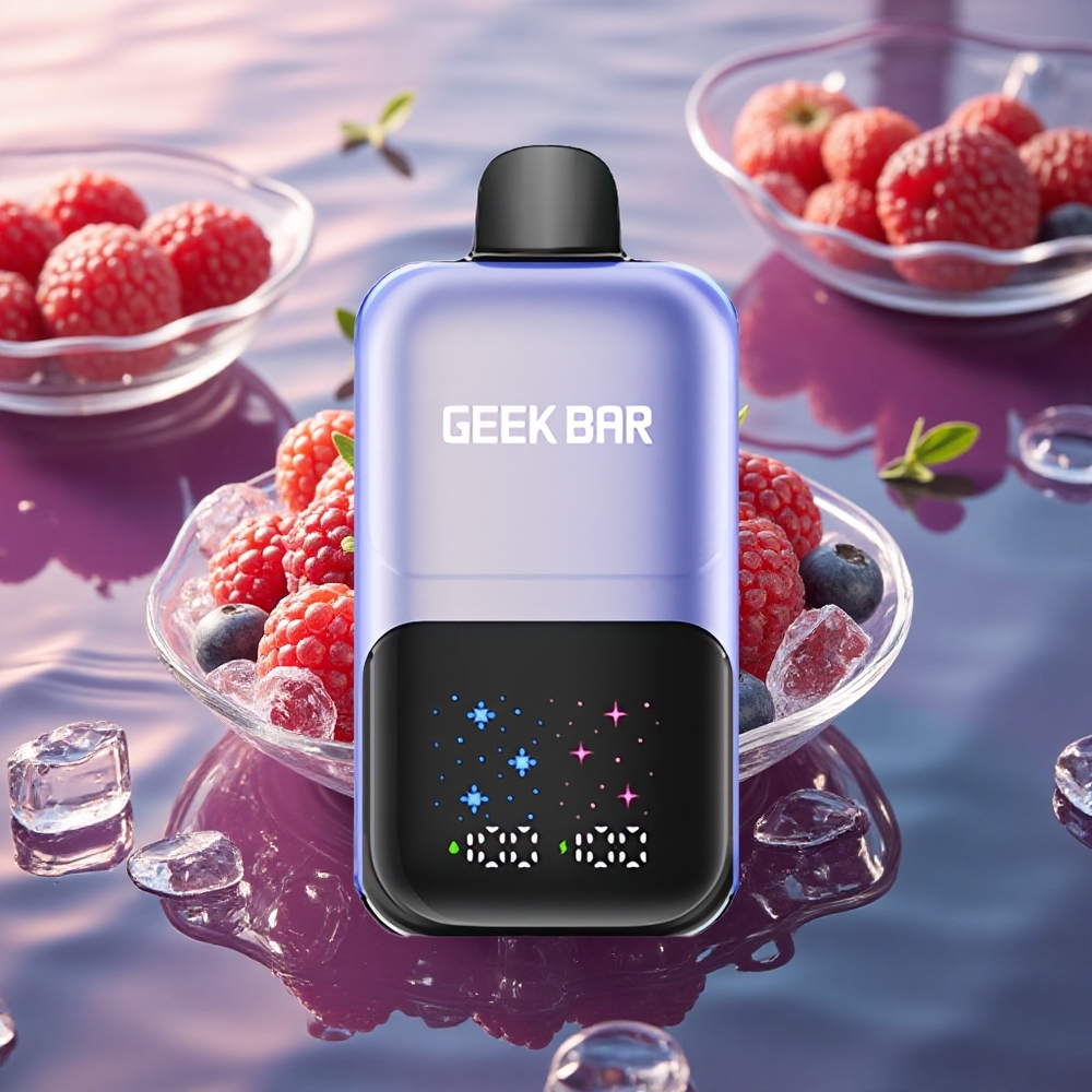 GEEK BAR 2GO 20ml 50000 Puffs Mixed Berries Ice with Adjustable Coolness & Dual Tanks