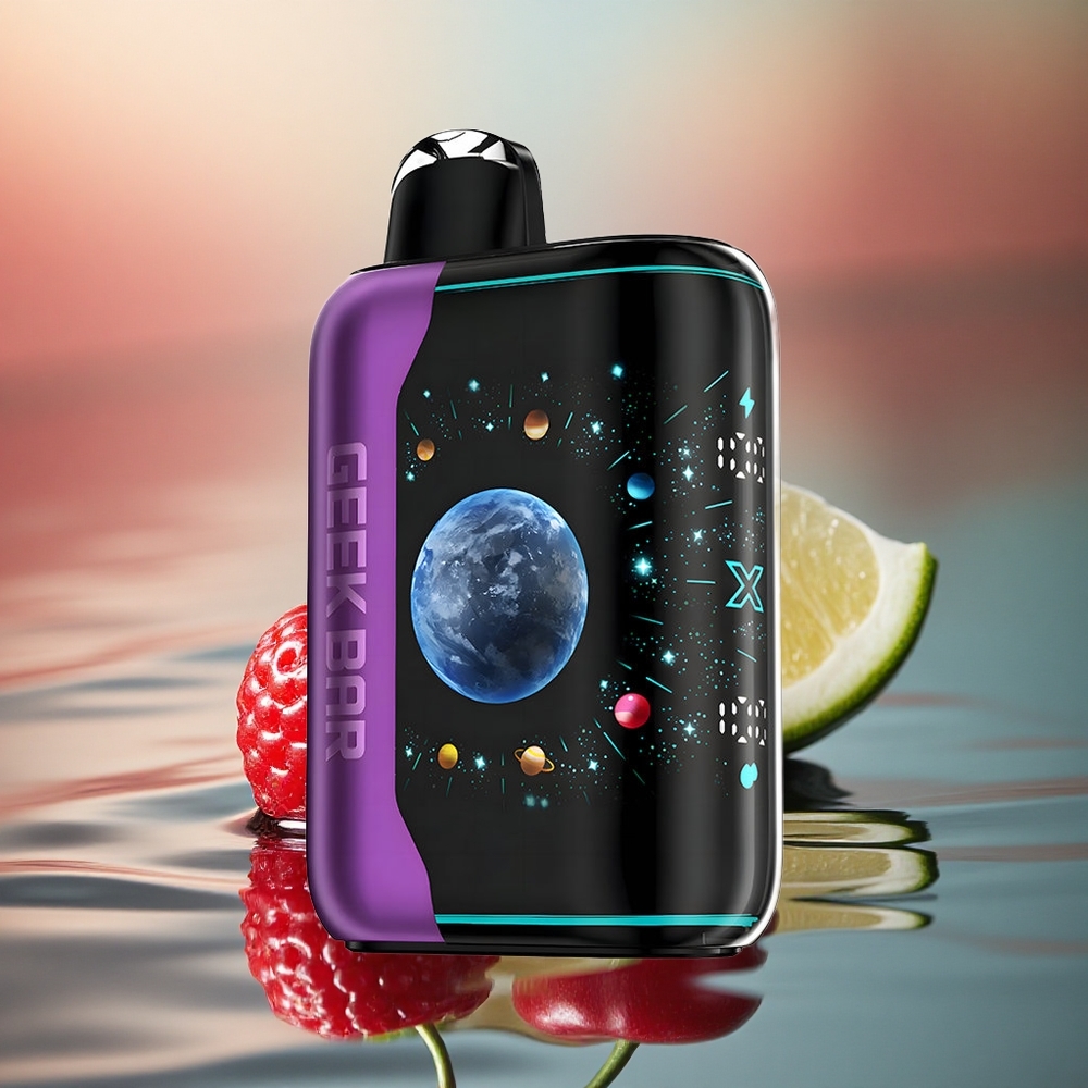 GEEK BAR Platinum Edition 25000 Puffs Berry Cherry Lime Dual Mesh Platinum