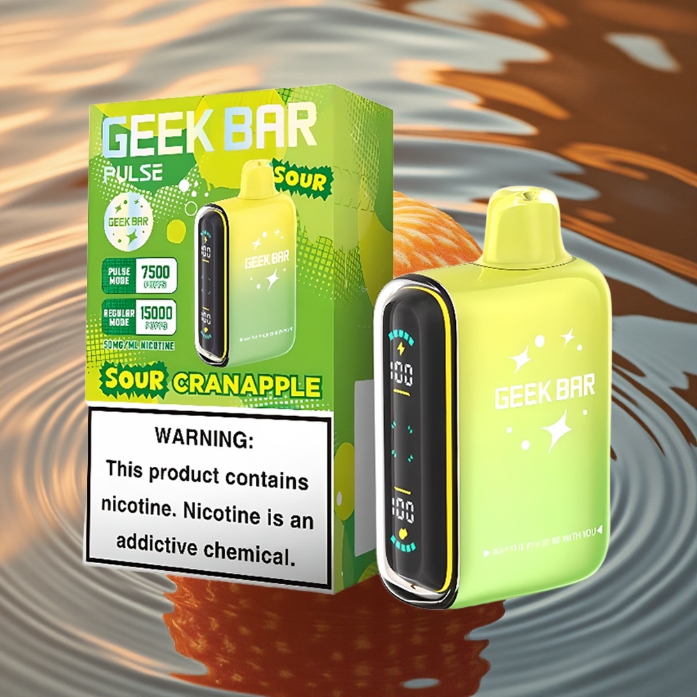 GEEK BAR Pulse 15000 Puffs Sour Edition 16ML 5% Airflow