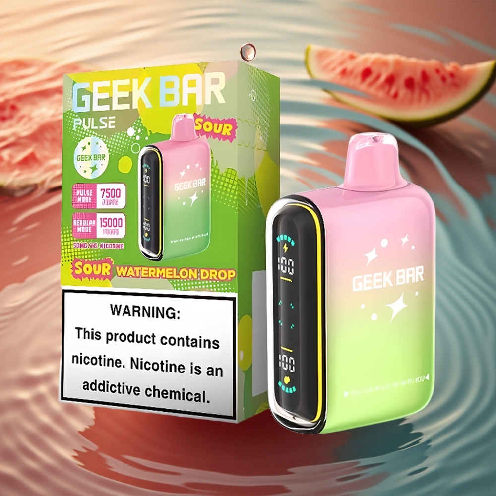 GEEK BAR Pulse 15000 Puffs Sour Edition 16ML 5% Airflow