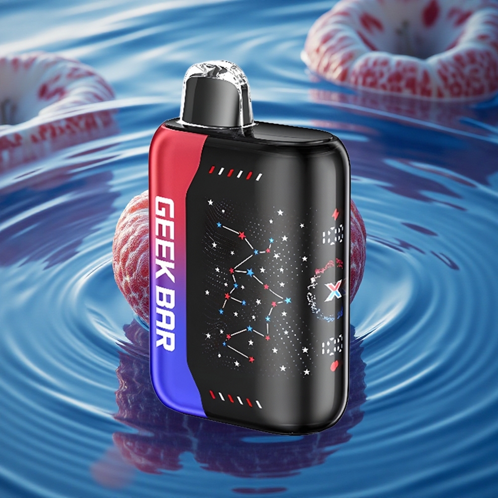 GEEK BAR Pulse X 25000 Puffs Patriot Edition 3D Curved Screen 18mL Dual Mesh
