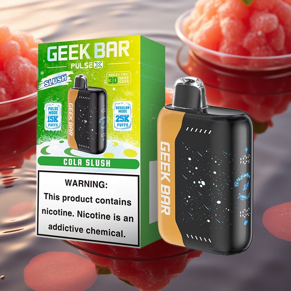 GEEK BAR Pulse X 25000 Puffs Slush Edition with Dual Mesh Coil & 3D Screen