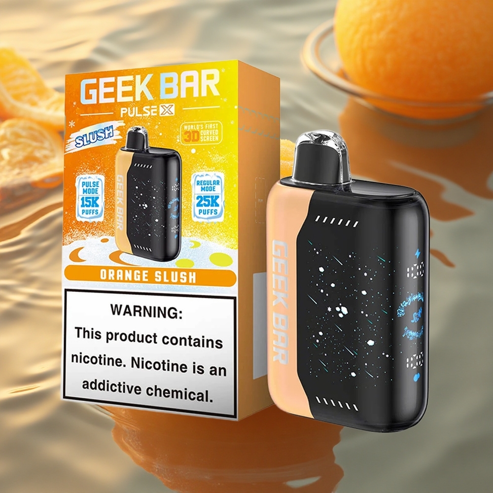 GEEK BAR Pulse X 25000 Puffs Slush Edition with Dual Mesh Coil & 3D Screen
