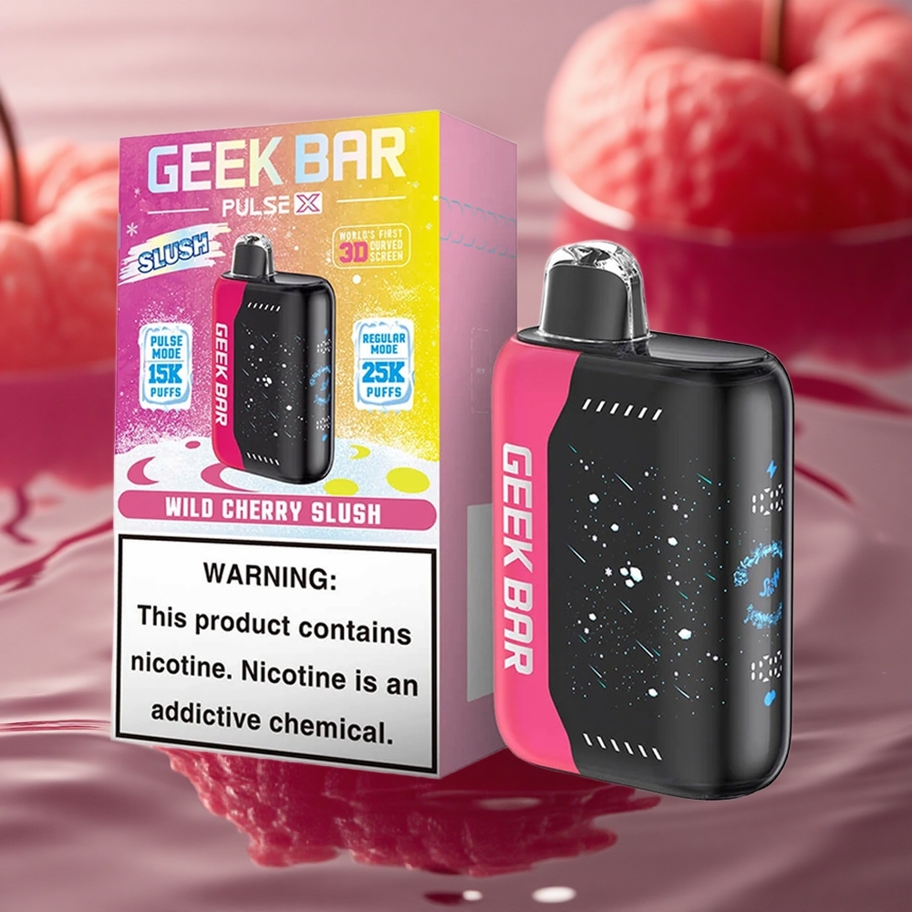 GEEK BAR Pulse X 25000 Puffs Slush Edition with Dual Mesh Coil & 3D Screen